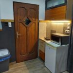 Teljesen felszerelt konyha az újszegedi apartmanban Szegeden