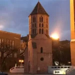 Dömötör-torony Szegeden, az alsóvárosi keresztelőkápolna a Dóm tér közelében