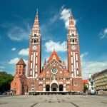 Szegedi Dóm és a Dóm tér látképe, történelmi látnivaló Szegeden